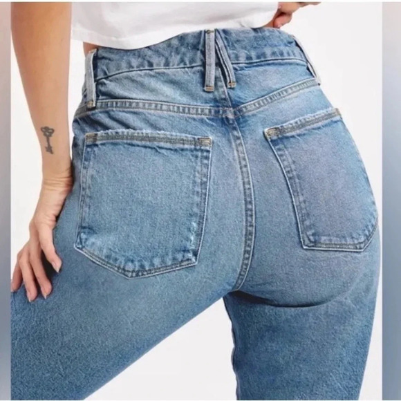 Good American Good Classic Skinnyish Hi-Rise Gap Proof Waist 10/30 - Picture 2 of 12